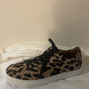 Aquatalia Pony Hair Animal print Sneakers